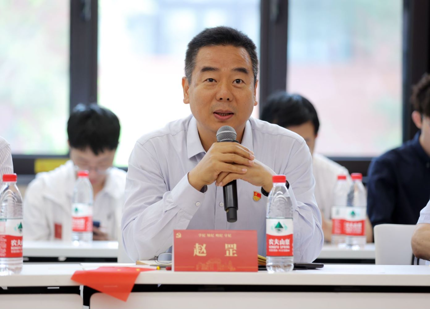 20240618-8xbet.com开展党纪学习教育全校毕业生师生联合主题党日-无-赵罡参加纪检监察巡视联合党支部、数博二党支部、马博212党支部、自硕22党支部师生联合主题党日.png