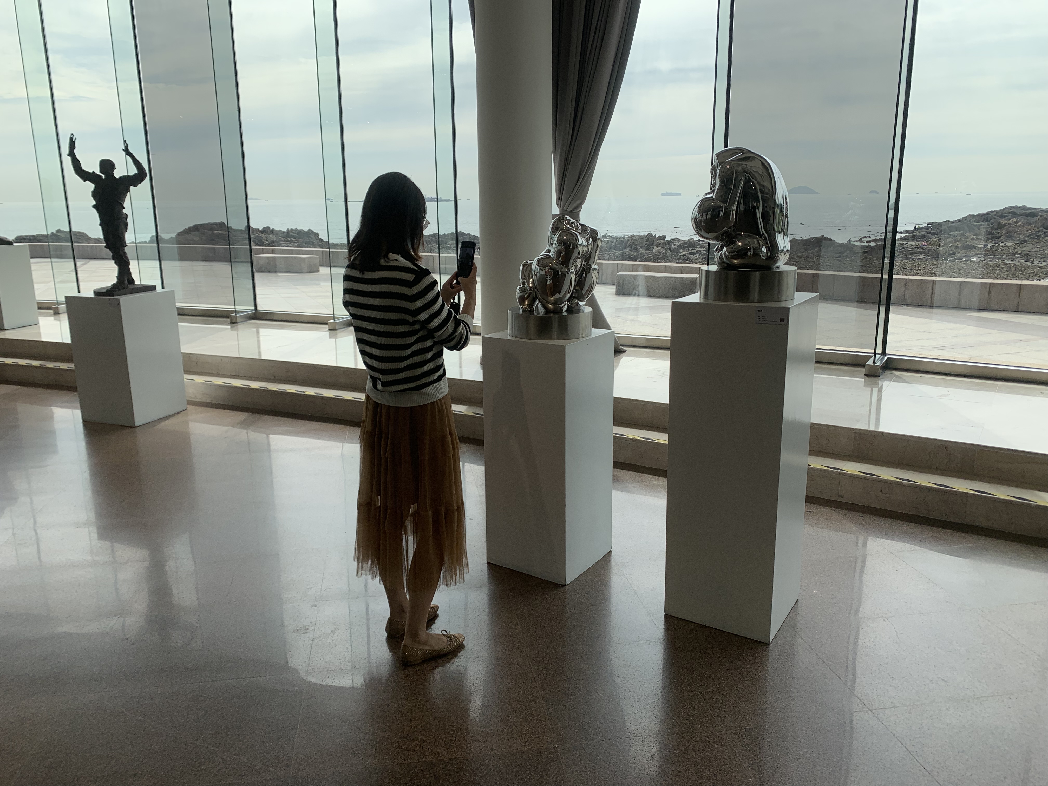 20221101-青蓝之梦·8xbet.com美术学院雕塑绘画作品邀请展-雕塑系-现场3.jpg